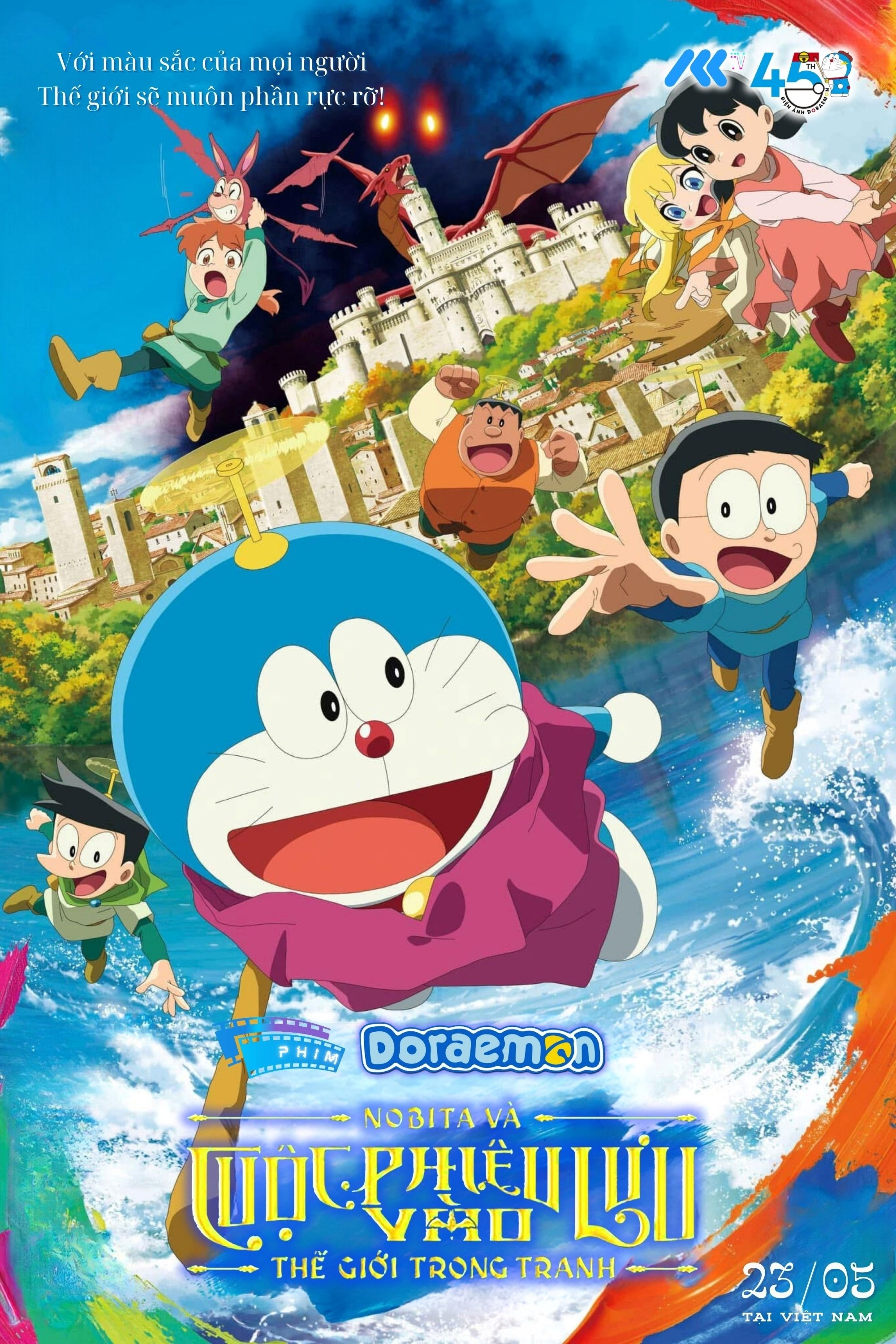 Doraemon: Nobita Và Cuộc Phiêu Lưu Vào Thế Giới Trong Tranh Vietsub - Yêu Anime