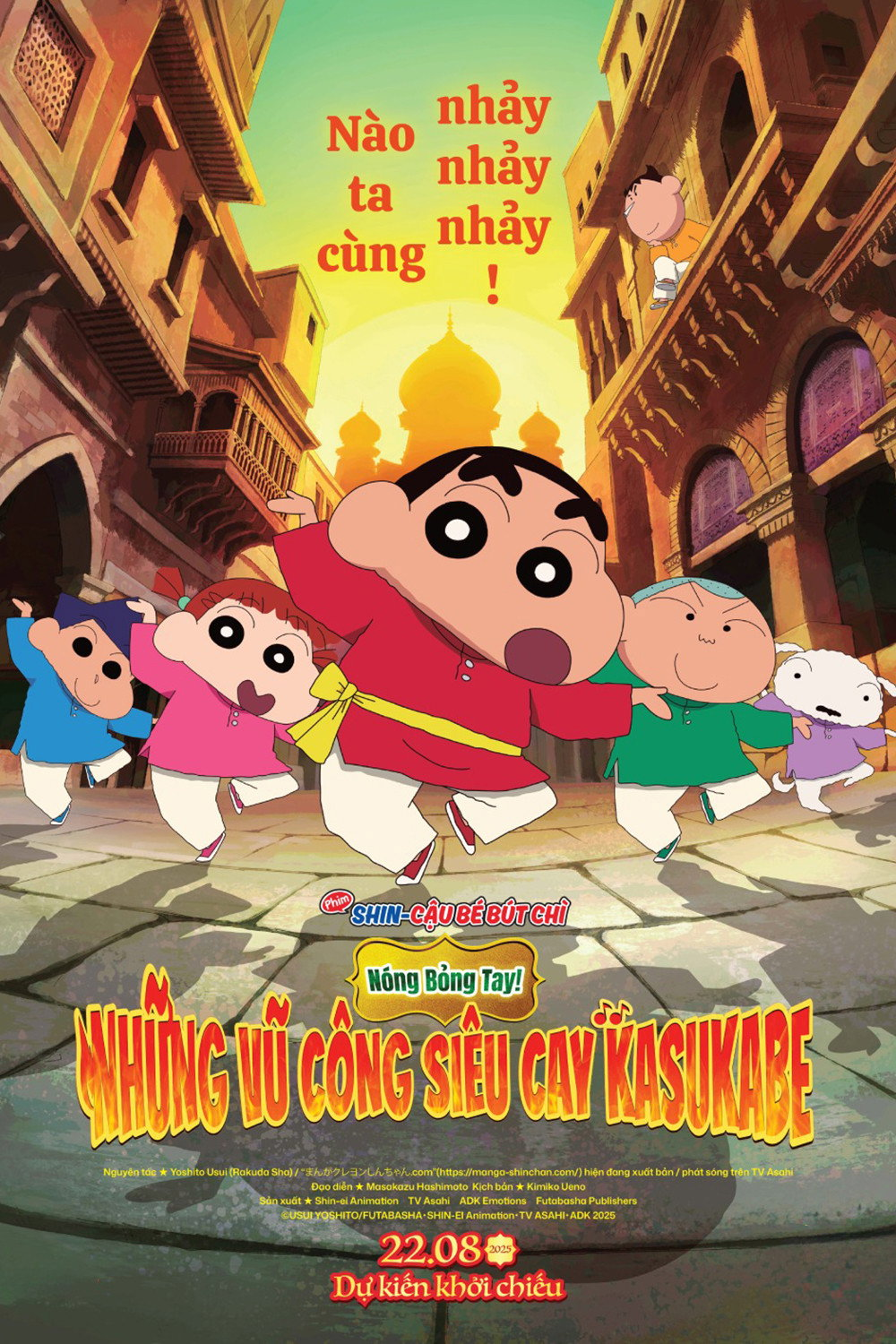 Shin - Cậu Bé Bút Chì 33: Nóng Bỏng Tay! Những Vũ Công Siêu Cay Kasukabe Vietsub - Yêu Anime